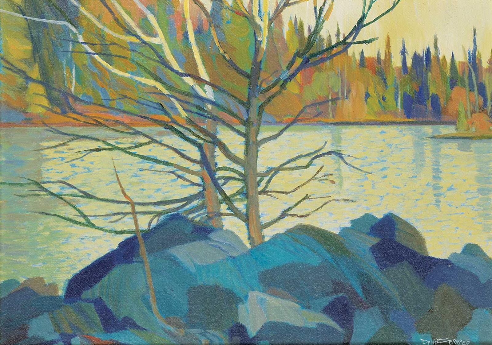 Richard (Dick) Ferrier (1929-2002) - Agawa Canyon, Agawa River