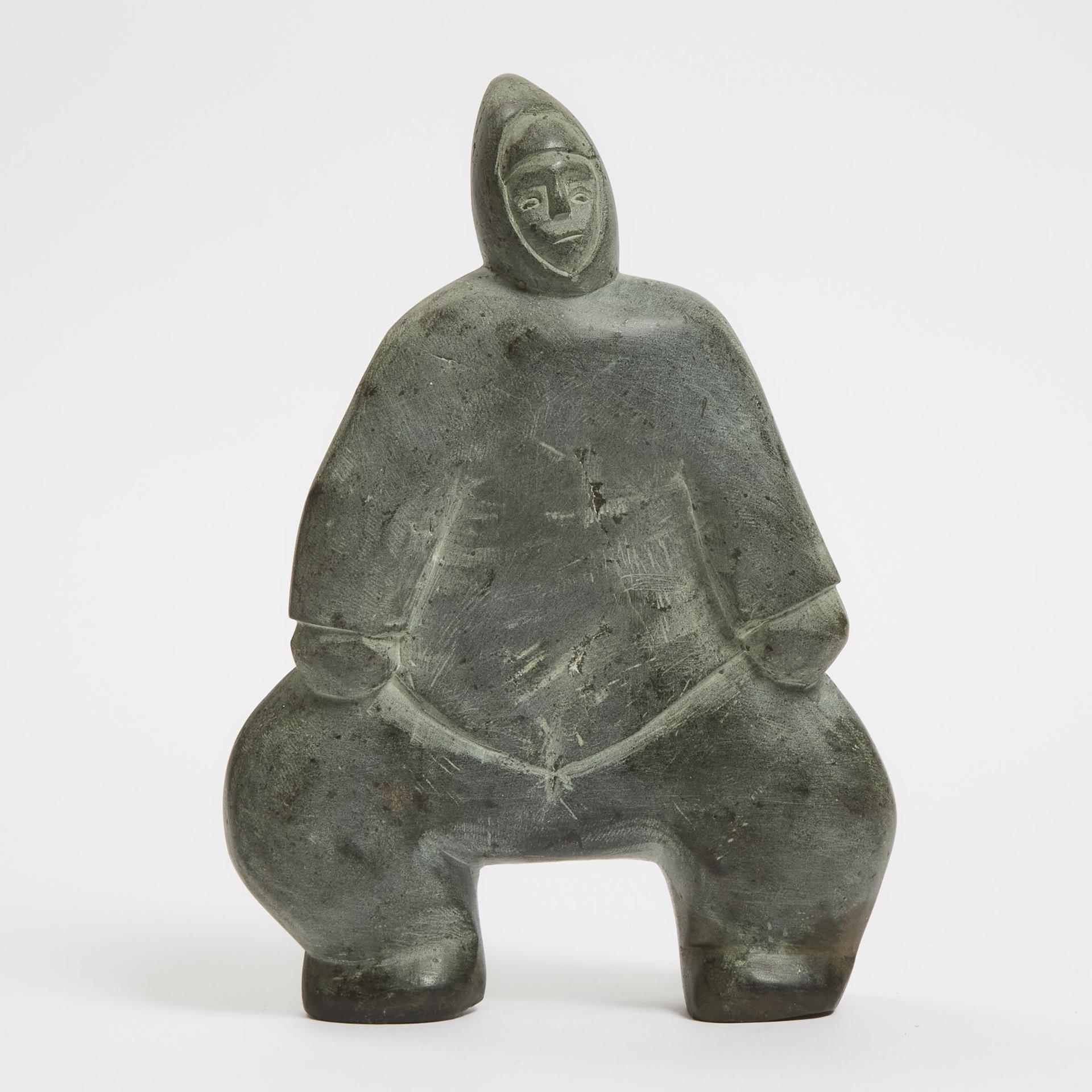 Toona Iqulik (1935-2015) - Figure With Wide Stance