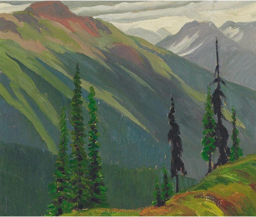 Doris Jean McCarthy (1910-2010) - Grey Day On Mt. Revelstoke, 1937