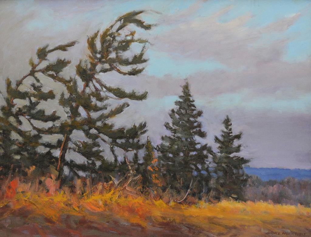 Bruce Allen Heggtveit (1917-2002) - Windblown Pines