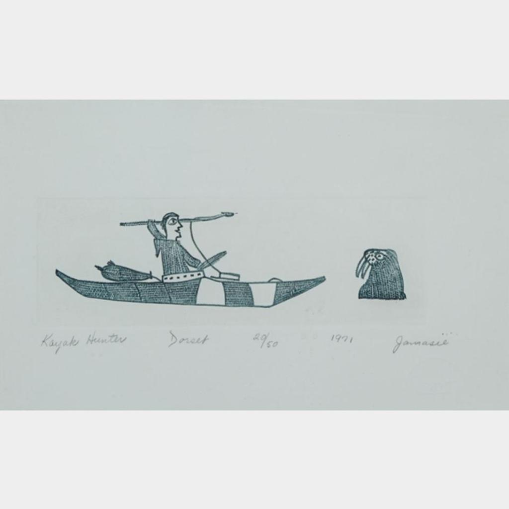Jamasie Teevee (1910-1985) - Kayak Hunter