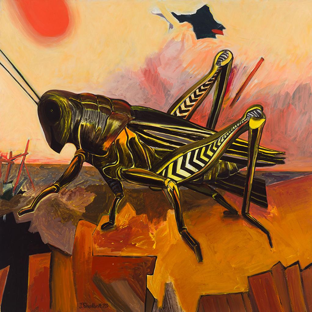 Jack Leaonard Shadbolt (1909-1998) - Entomological Dream # 6