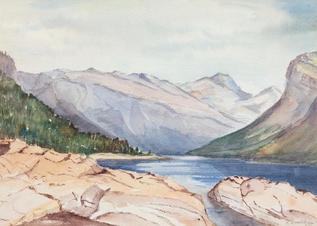 Kay Bould (1901-1999) - Lake Minnewanka, Banff