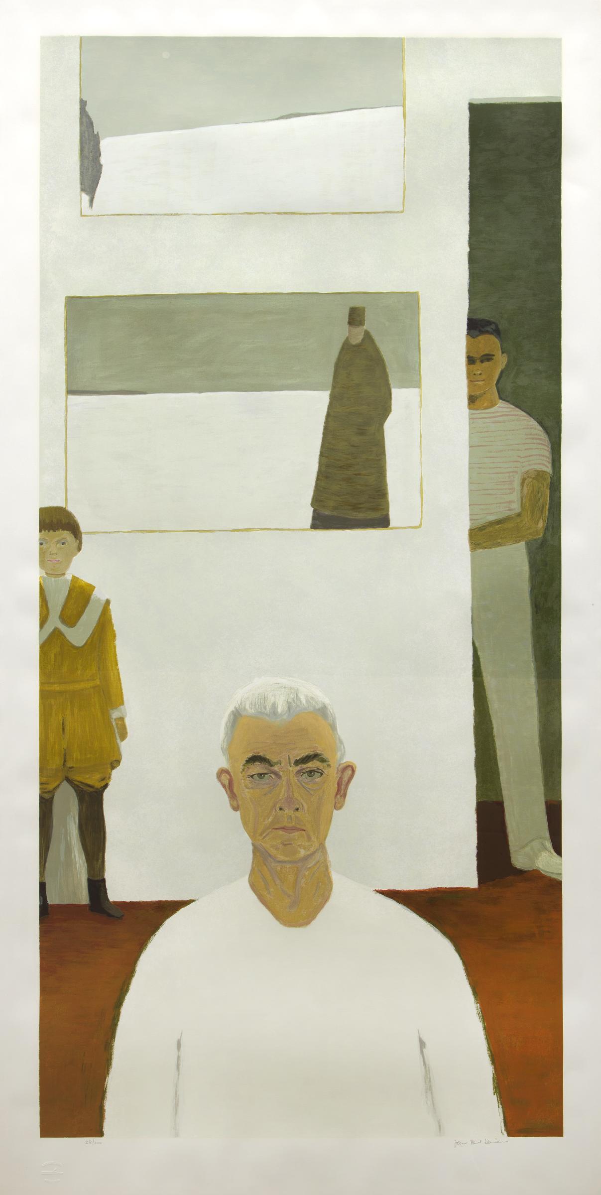 Jean Paul Lemieux (1904-1990) - Autoportrait, 1987