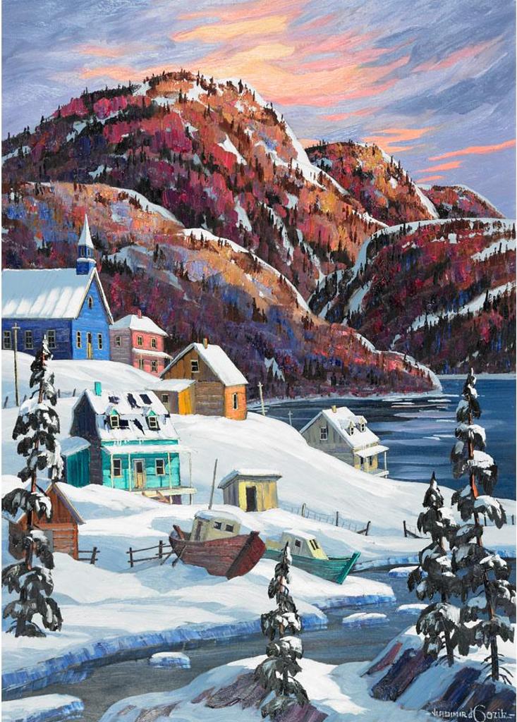 Vladimir Horik (1939) - Entre Fleuve Et Montagnes, Quebec