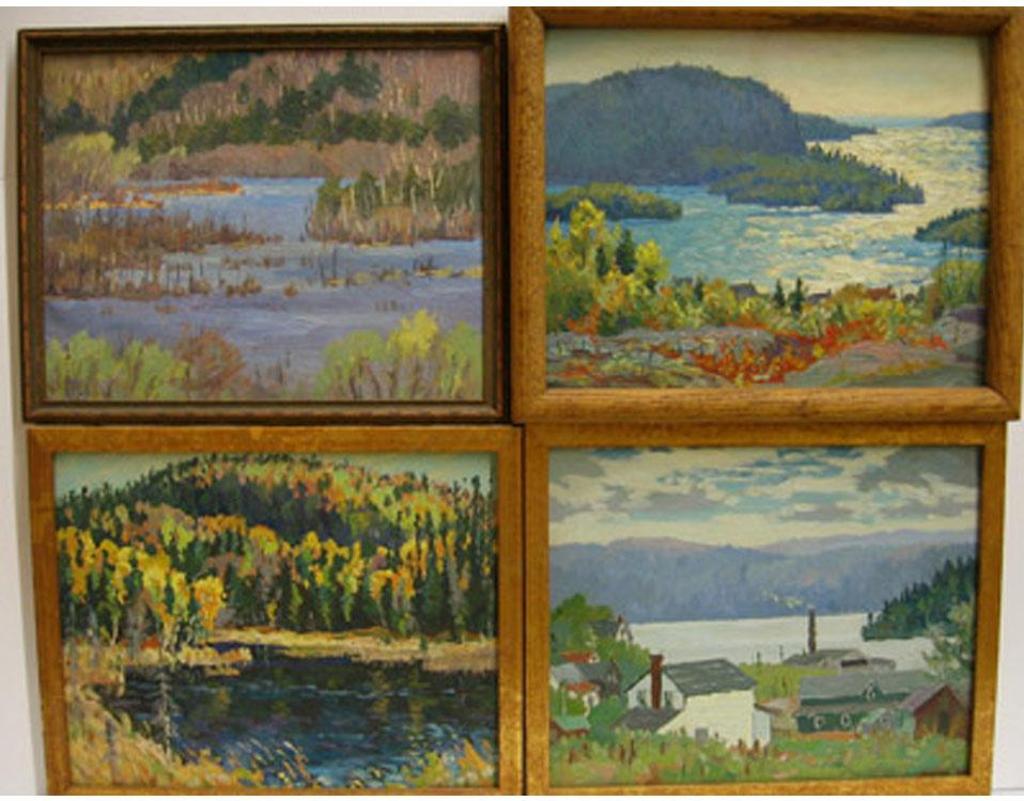 Stuart Clifford Shaw (1896-1970) - Canadian Lake Views