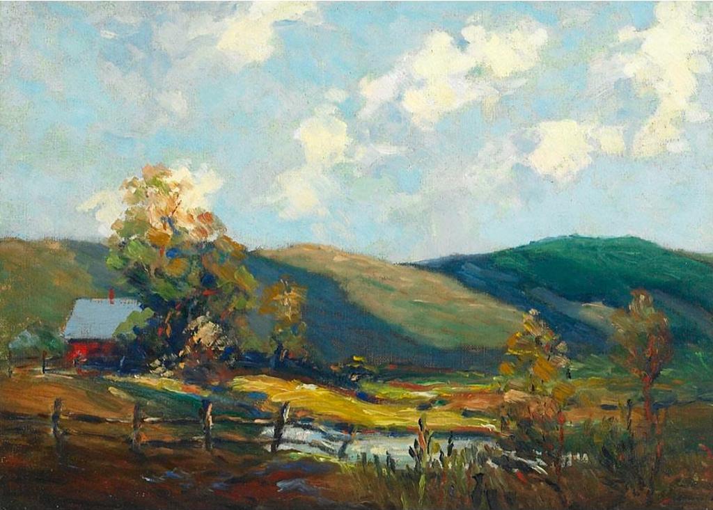 Wilfred Molson Barnes (1882-1955) - Sunlight And Shadow