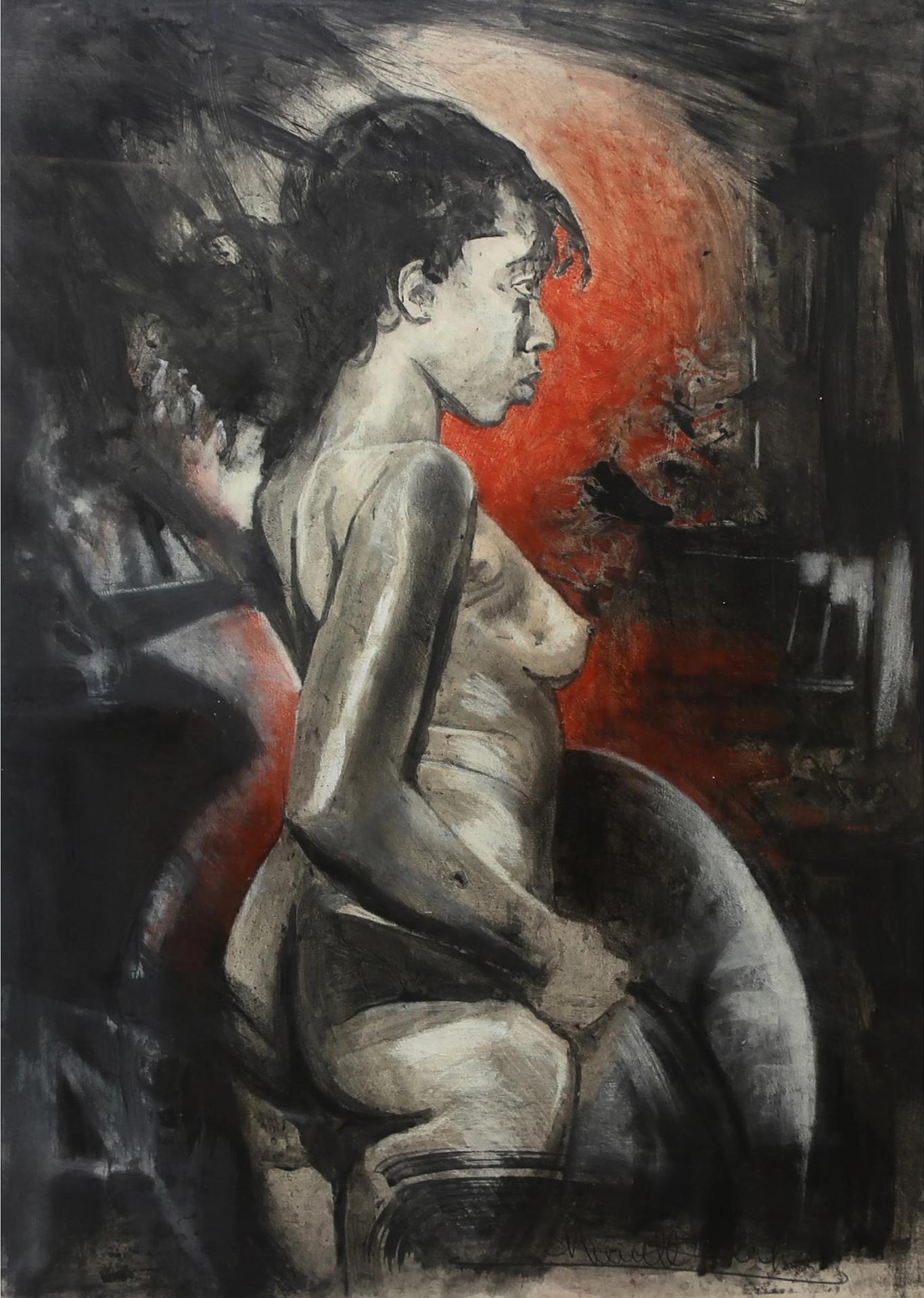Neville Clarke (1959) - Profile Of Nude