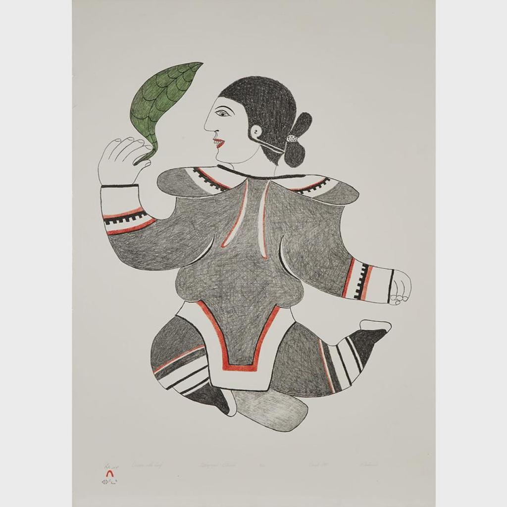 Pitaloosie Saila (1942-2021) - Dancer With Leaf
