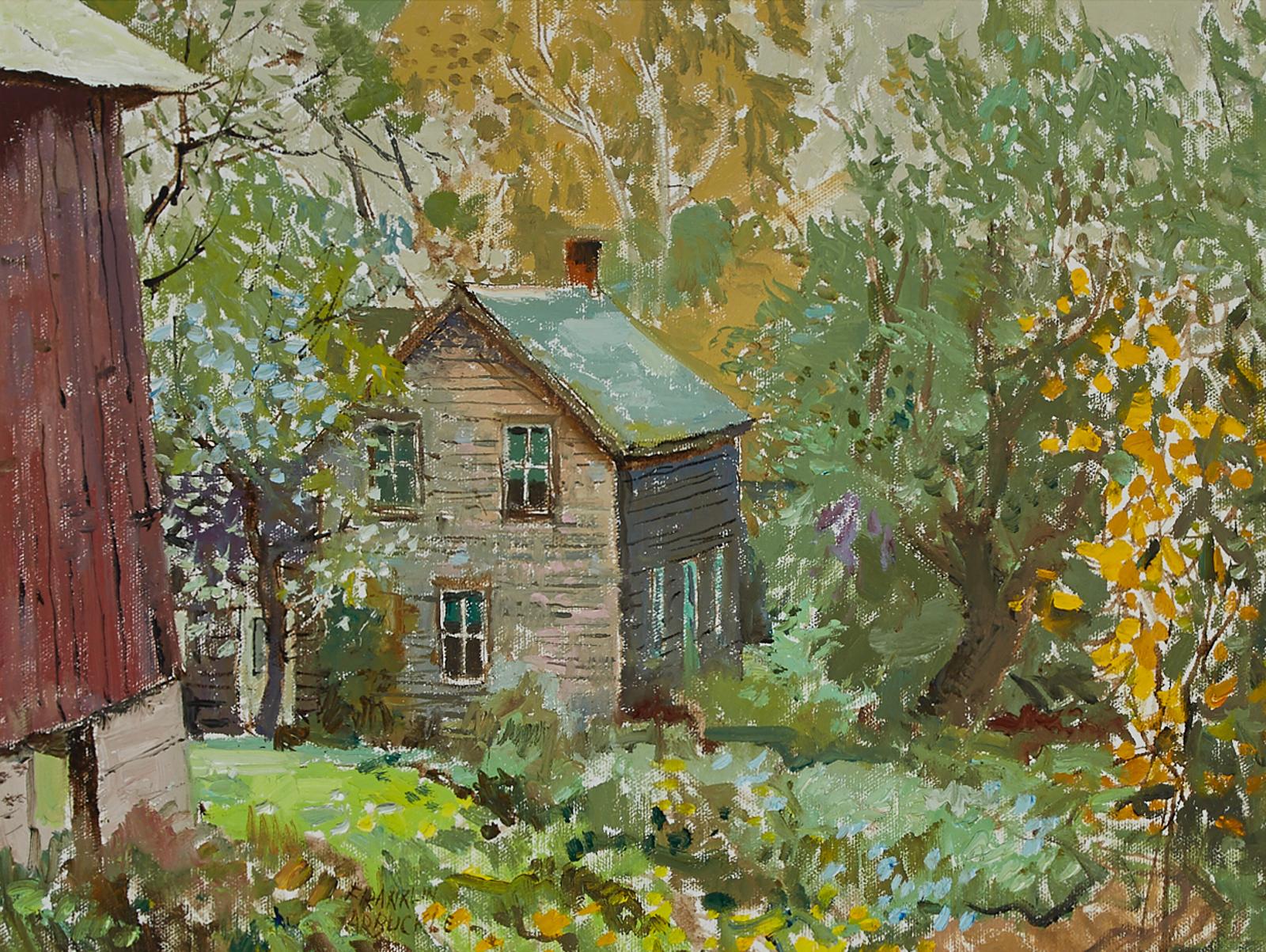 George Franklin Arbuckle (1909-2001) - Old House Marlbank, Hastings Co., Ont., 1986