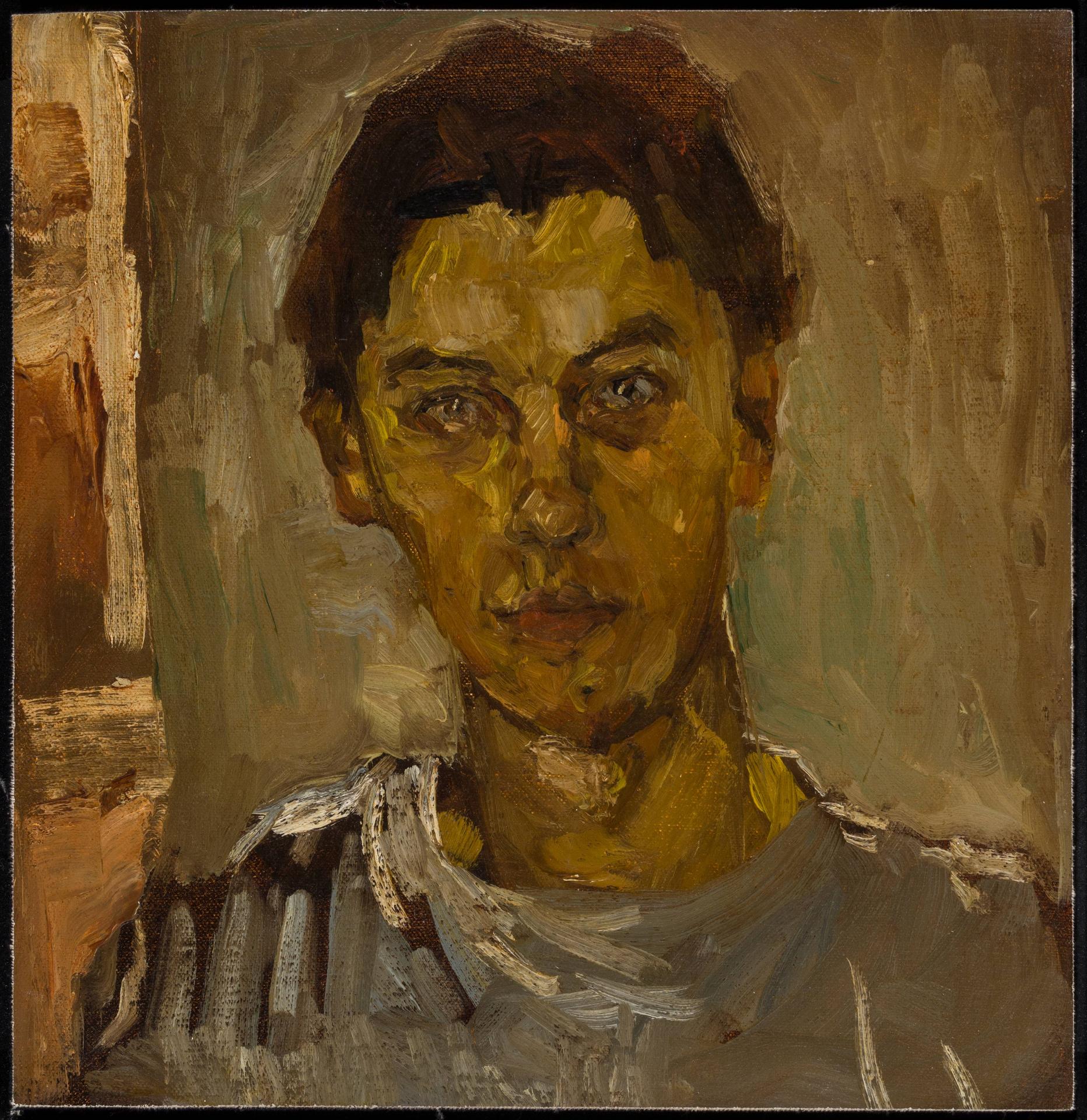 Yann Leroux - Autoportrait de l'artiste, 1998