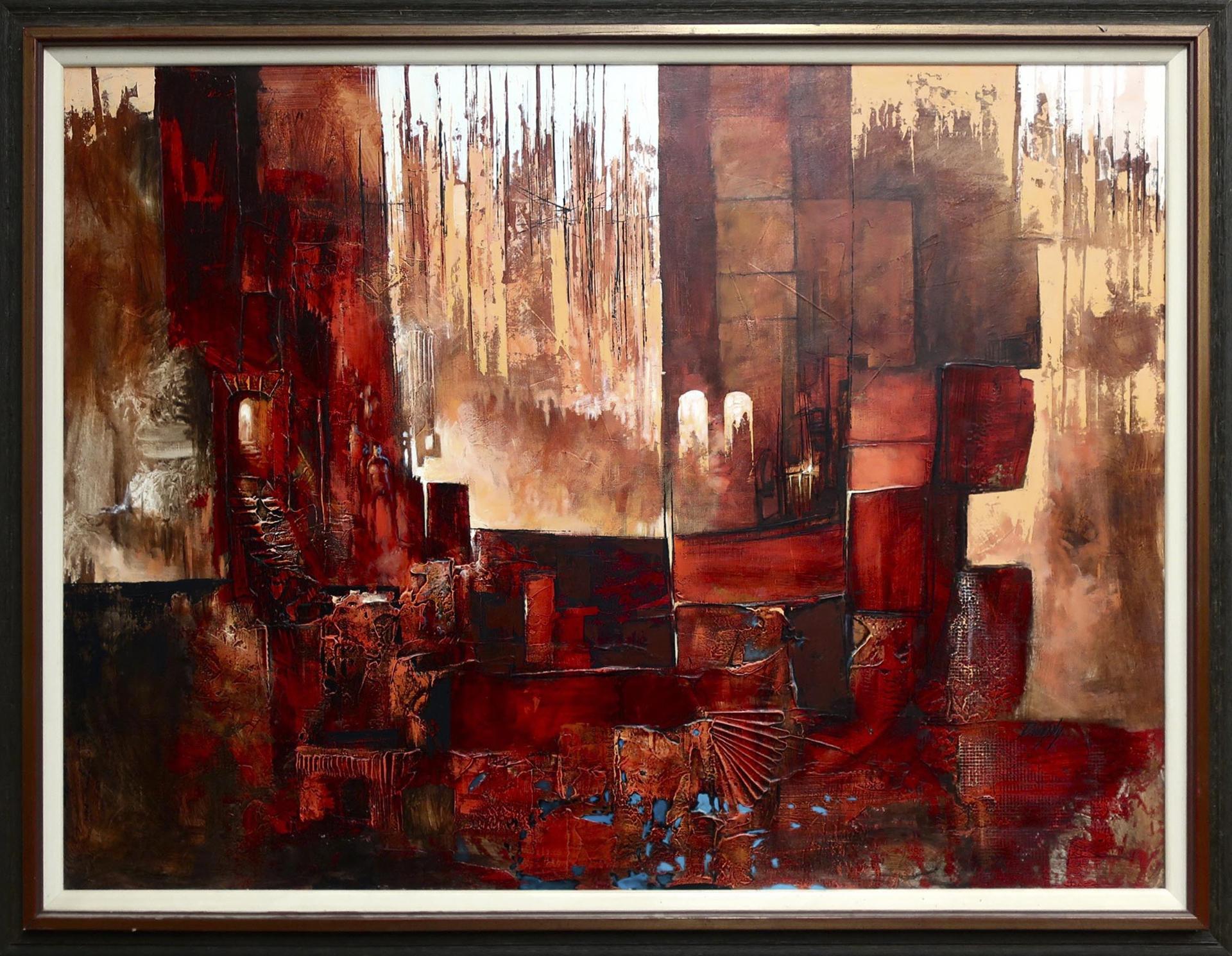 Julius Damasdy (1937-2020) - Untitled (Lost City)