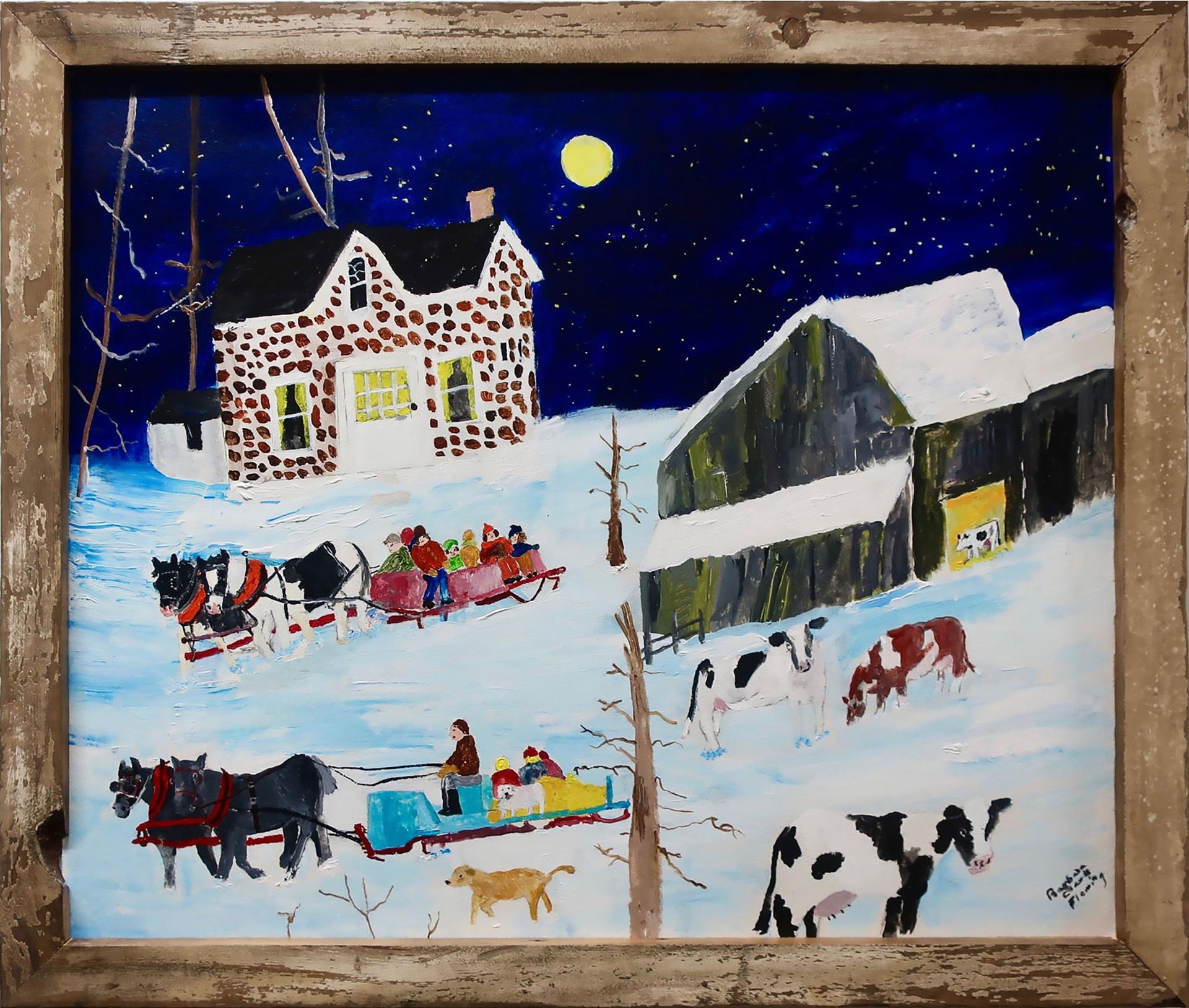 Barbara Clark Fleming (1939) - Late Nite Sleigh Ride