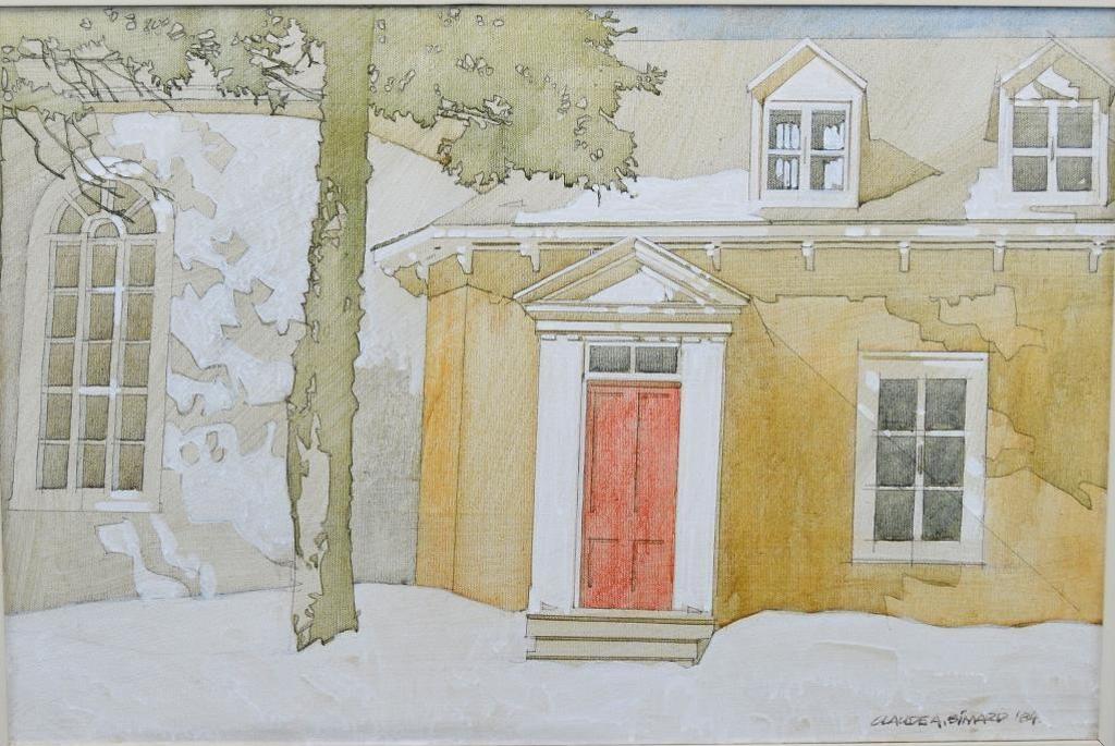 Claude Alphonse Simard (1956-2014) - Front Door, Presbytery, 1984