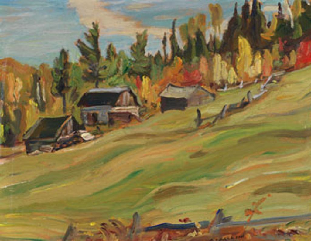 Alexander Young (A. Y.) Jackson (1882-1974) - Farm on the Ottawa River