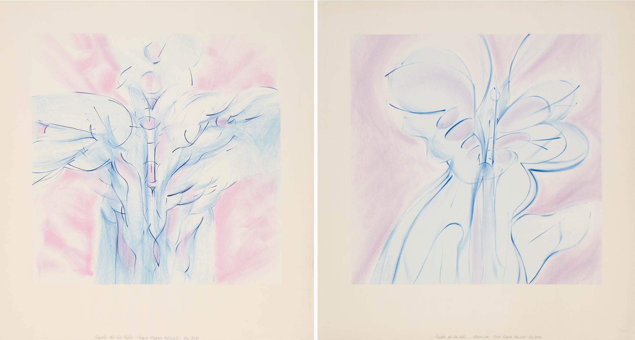 Gerald Gladstone (1929-2005) - Space Frame Saturn; Space Frame Venus