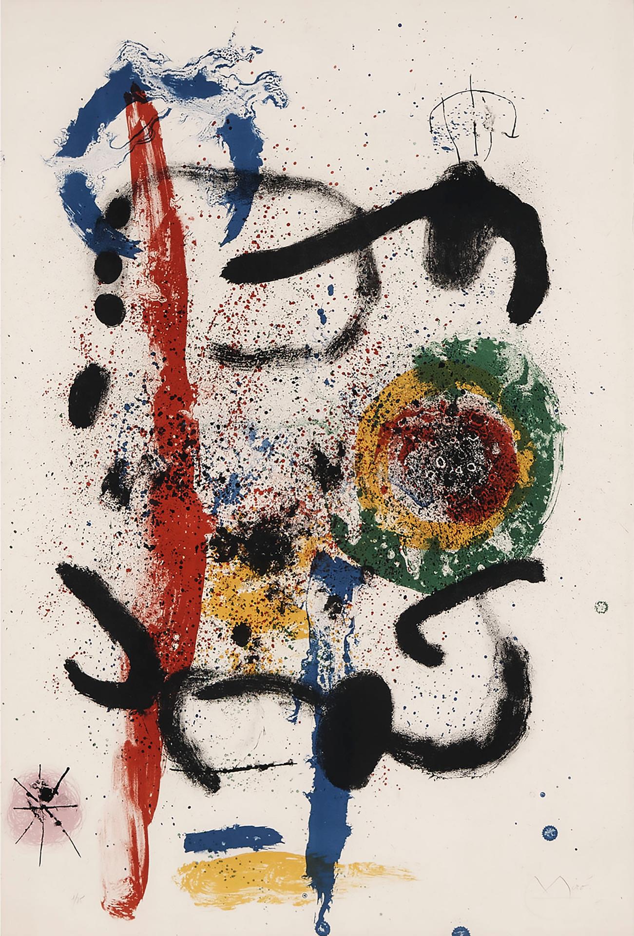 Joan Miró (1893-1983) - LA CASCADA, 1964 [M. 323]
