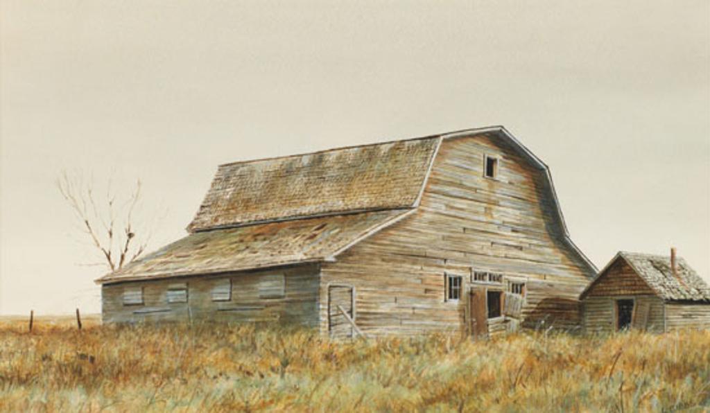 Crow's Nest - watercolour - made by Leonard (Len) James Gibbs