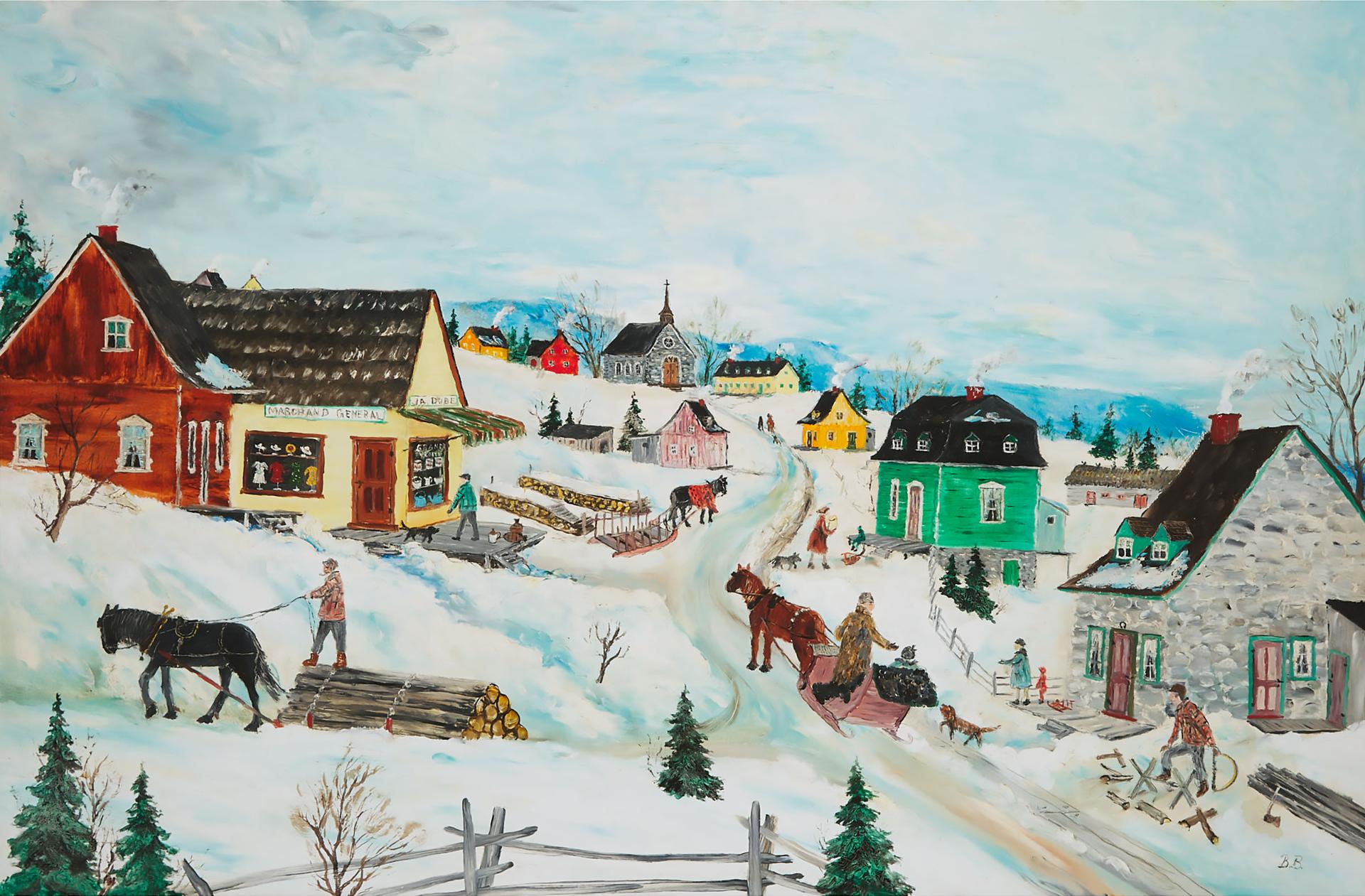 Blanche Bolduc (1907-1998) - Winter Scene