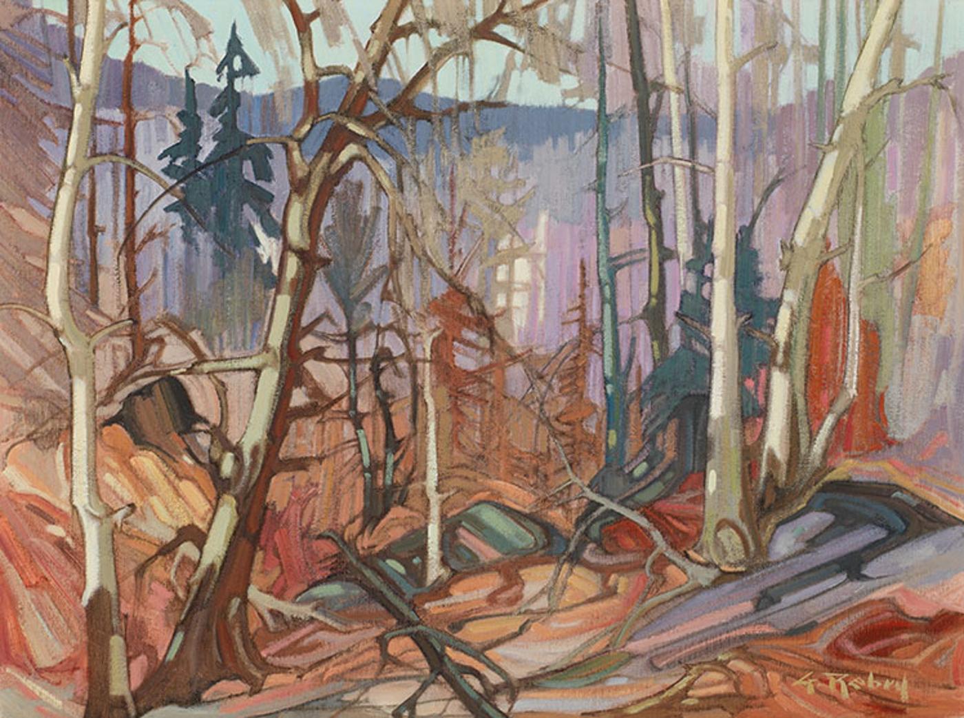 Gaston Rebry (1933-2007) - Au cœur des bois