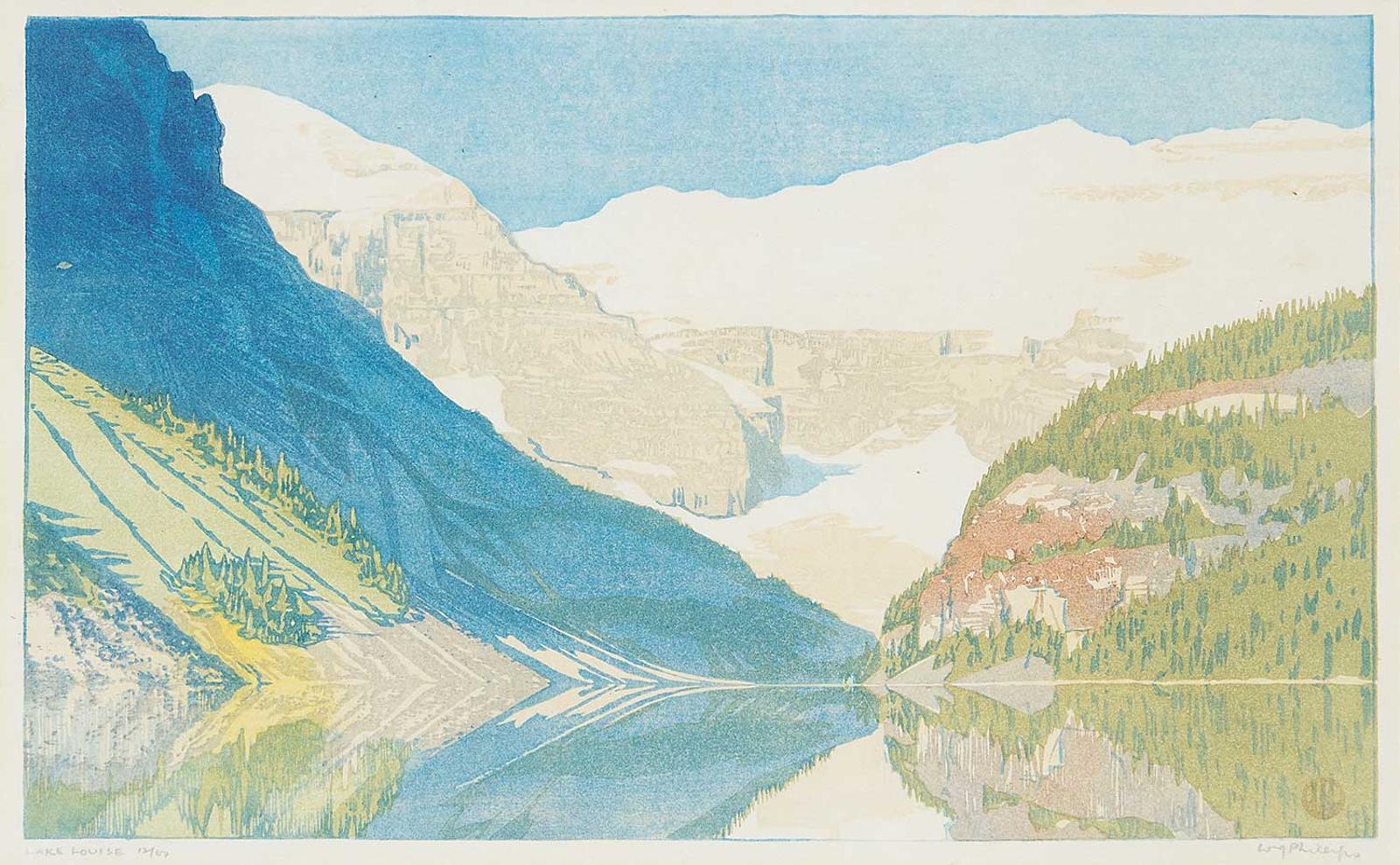 Walter Joseph (W.J.) Phillips (1884-1963) - Lake Louise  #12/100