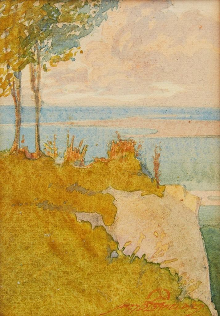 James Jerris Blomfield (1872-1951) - At Scarborough Bluffs, Evening Lights