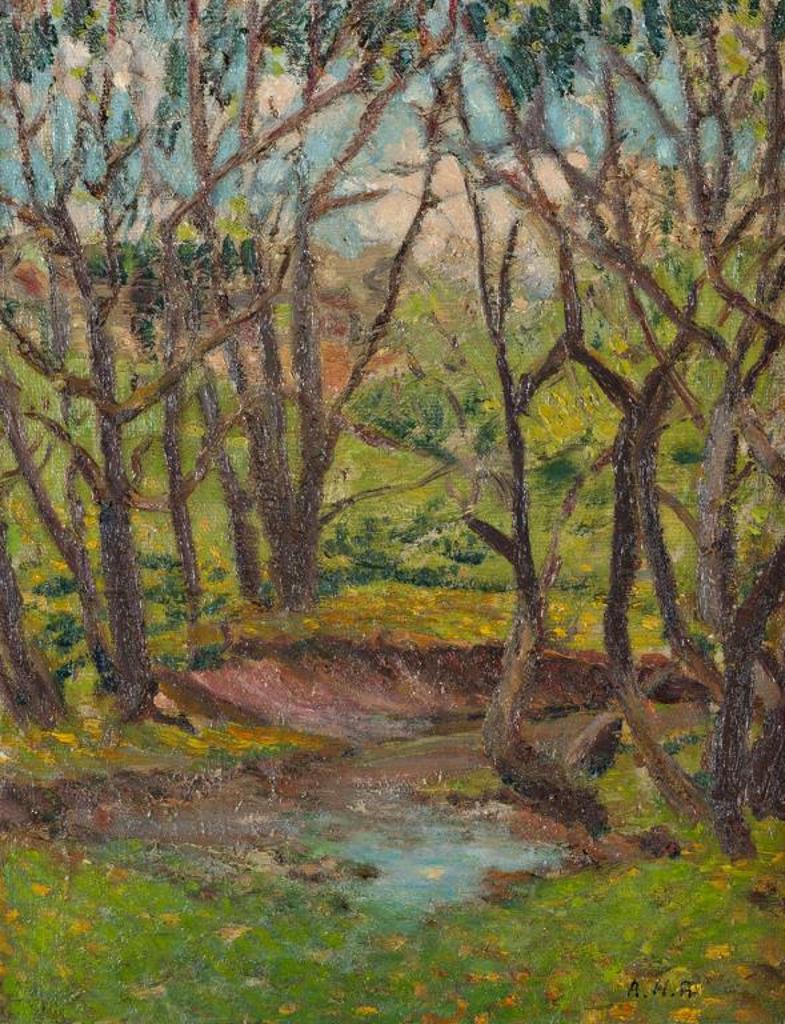 Albert Henry Robinson (1881-1956) - Golden Light (Summer Trees)