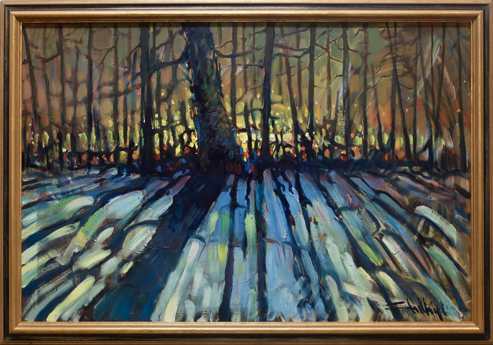 Arthur Shilling (1941-1986) - Untitled (Woodland Shadows)