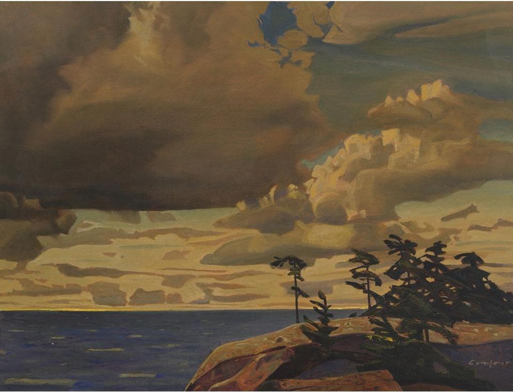 Charles Fraser Comfort (1900-1994) - Northern Entrance, Monument Channel, Georgian Bay, 1980