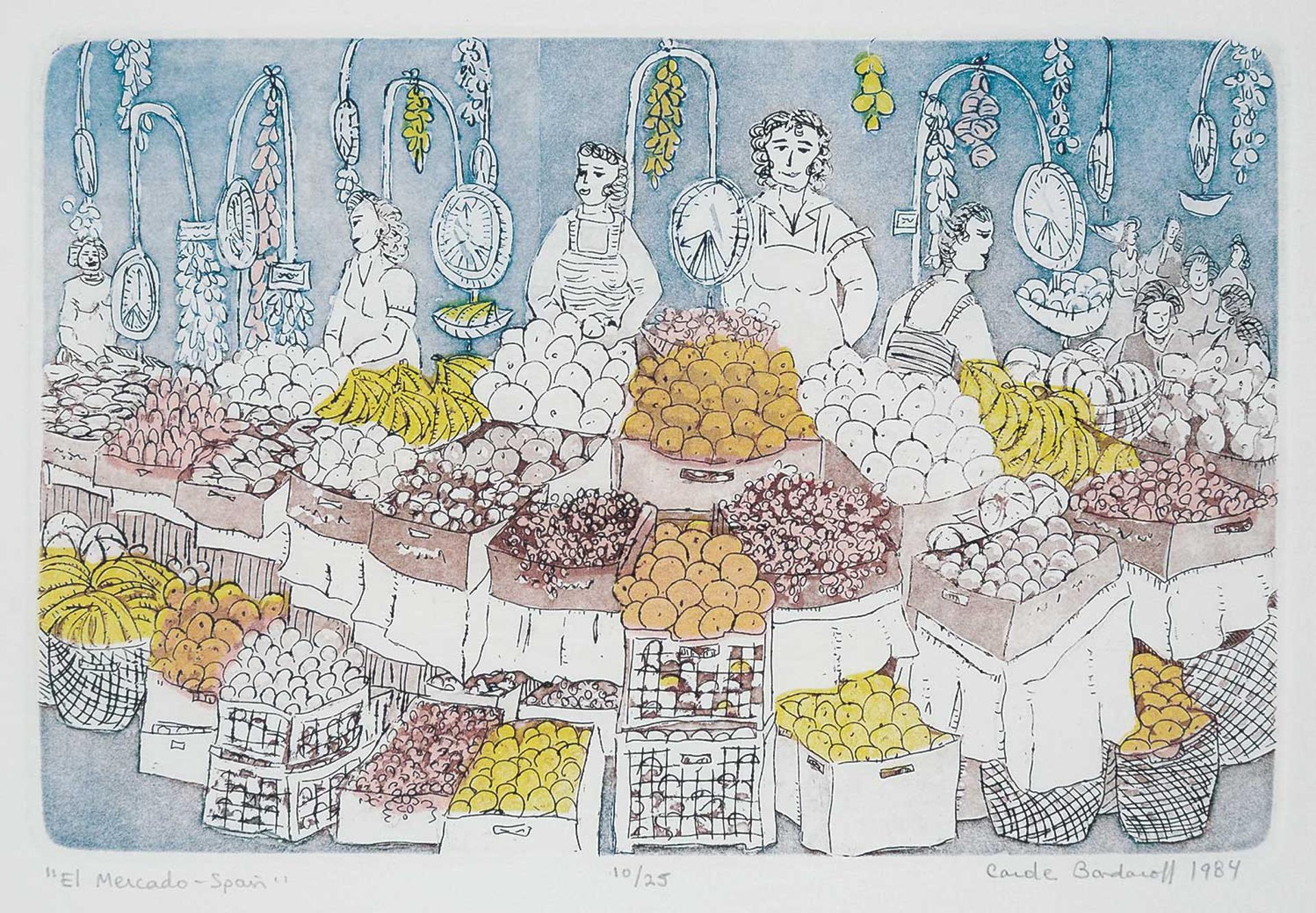 Carole Bondaroff (1952) - El Mercado - Spain  #10/25