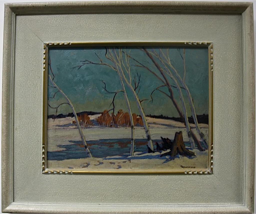 Adolphus George Broomfield (1906-1992) - Melting Ice, 1933 (Mile Outside Kearney)