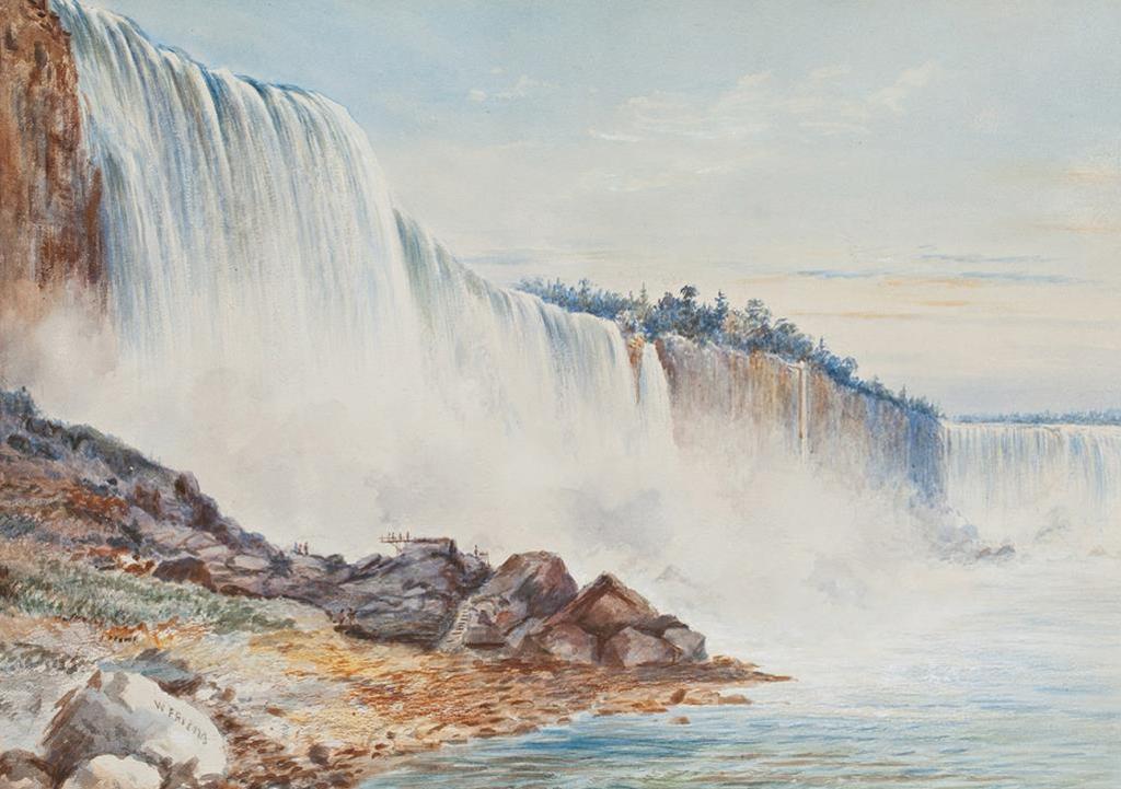 Washington Frederick Friend (1820-1886) - Observation Deck at Niagra Falls