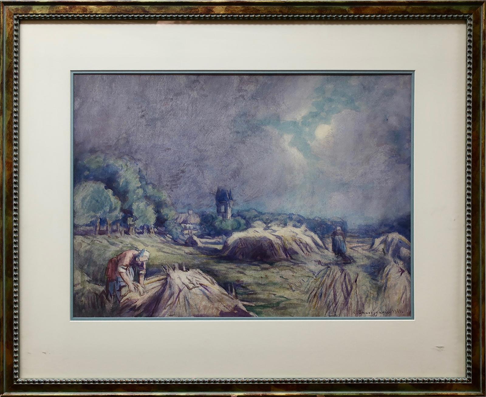 Georges Chavignaud (1865-1944) - Harvest Time
