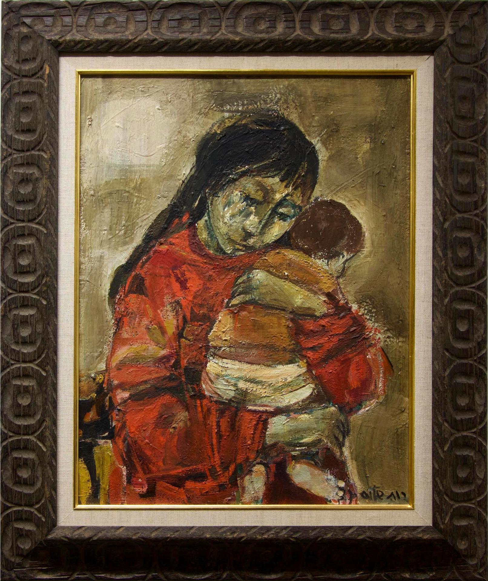 Ruth Schloss - Mother And Child