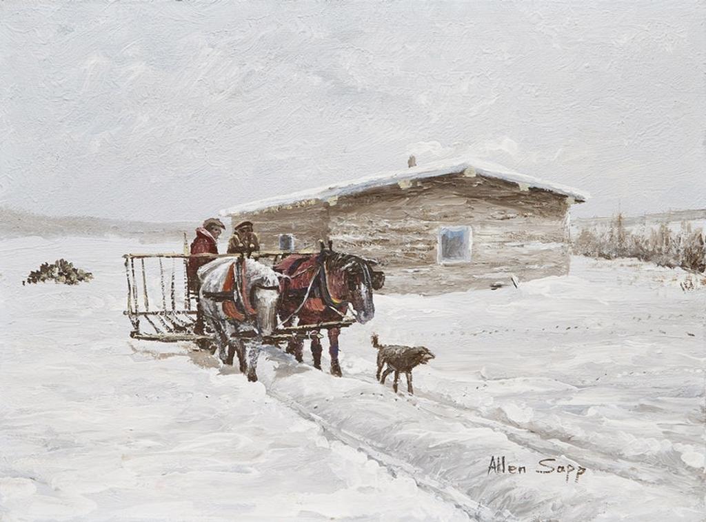 Allen Fredrick Sapp (1929-2015) - Going to Get Some Hay