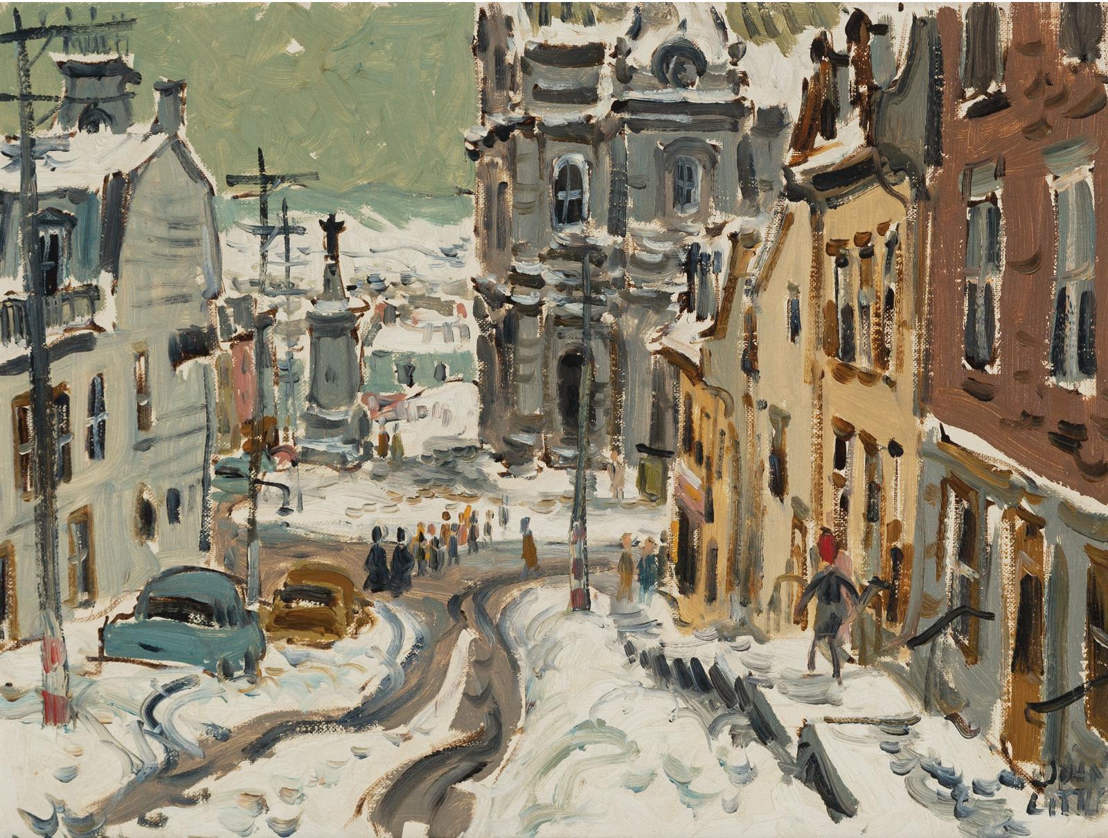 John Geoffrey Caruthers Little (1928-1984) - Eglise St. Jean Baptiste, Rue St. Jean Et Claire Fontaine, Quebec