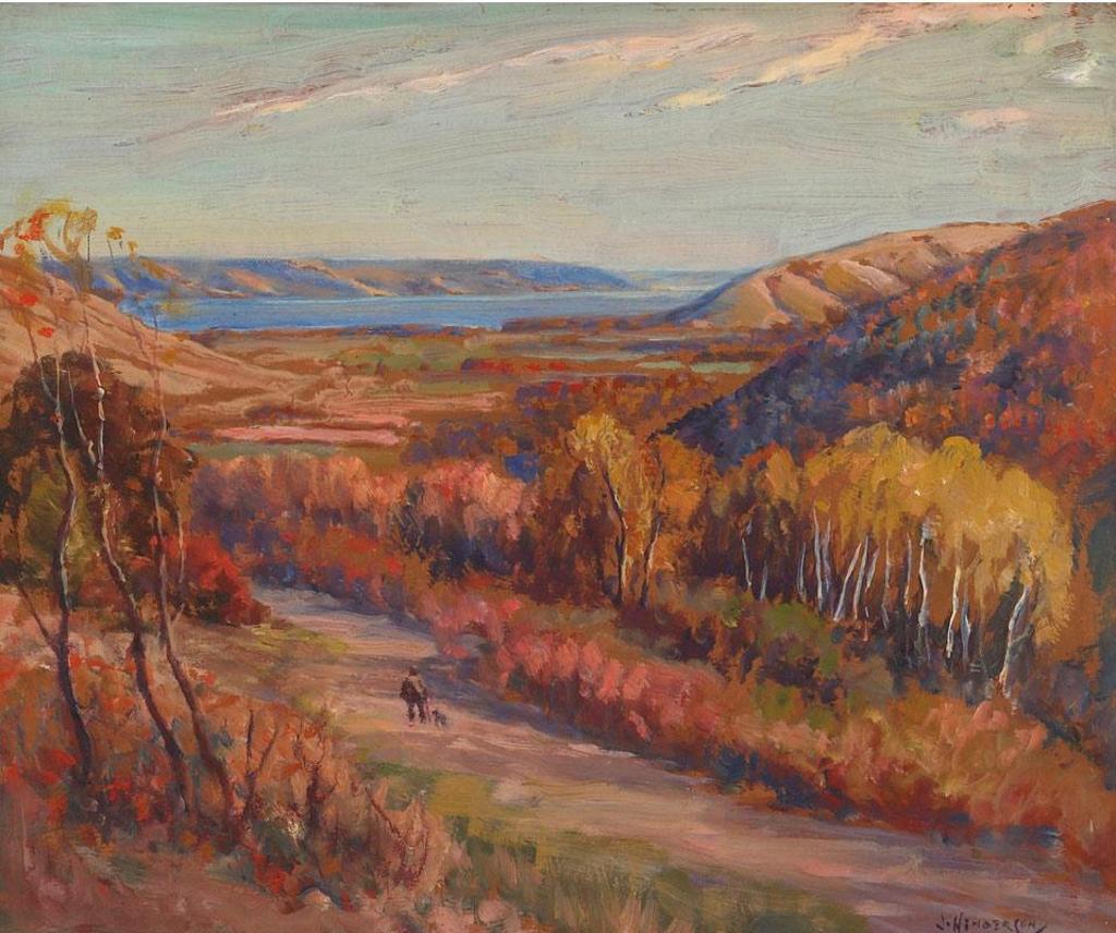 James Henderson (1871-1951) - In The Qu’Appelle Valley