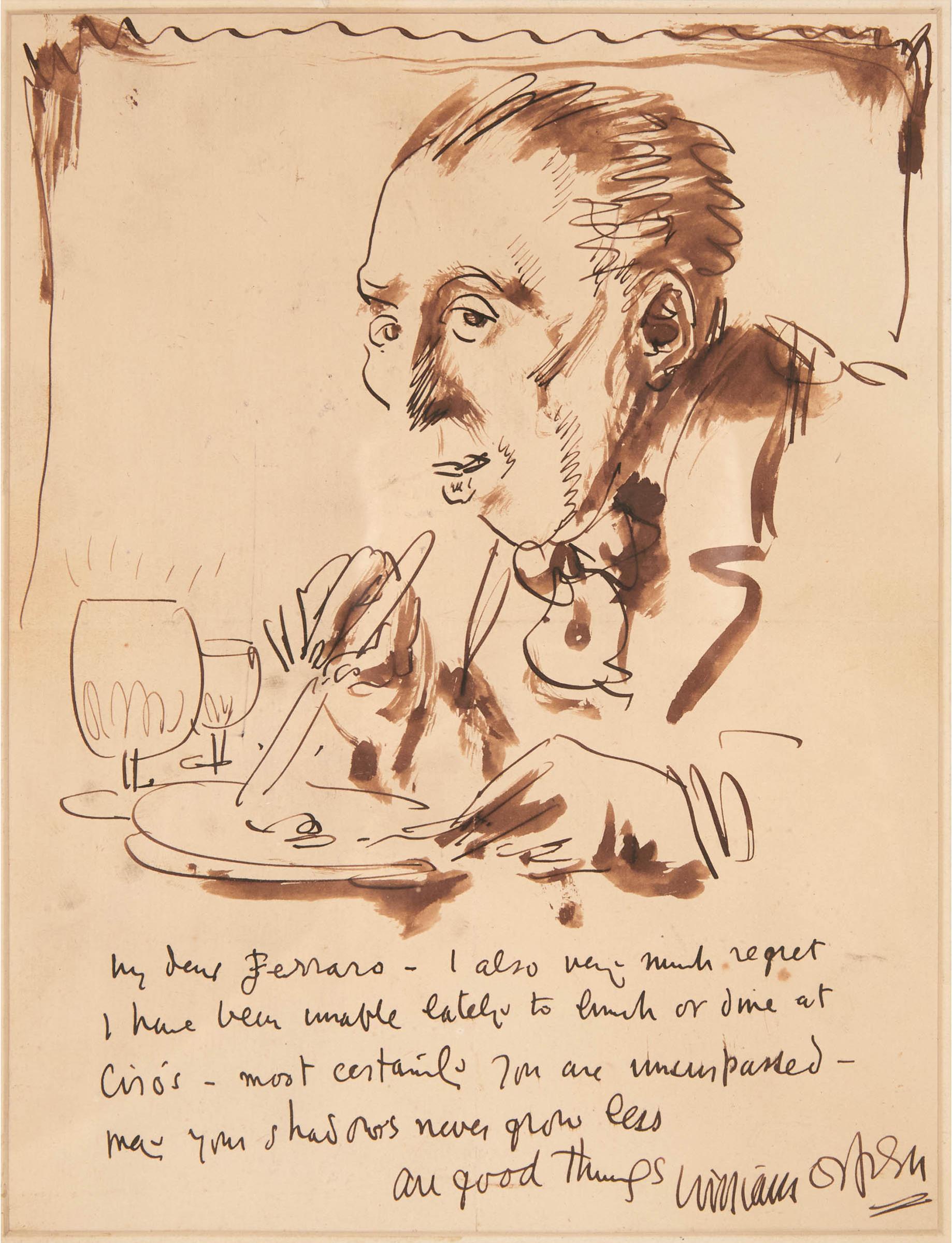 Sir William Orpen (1878-1931) - Self Portrait