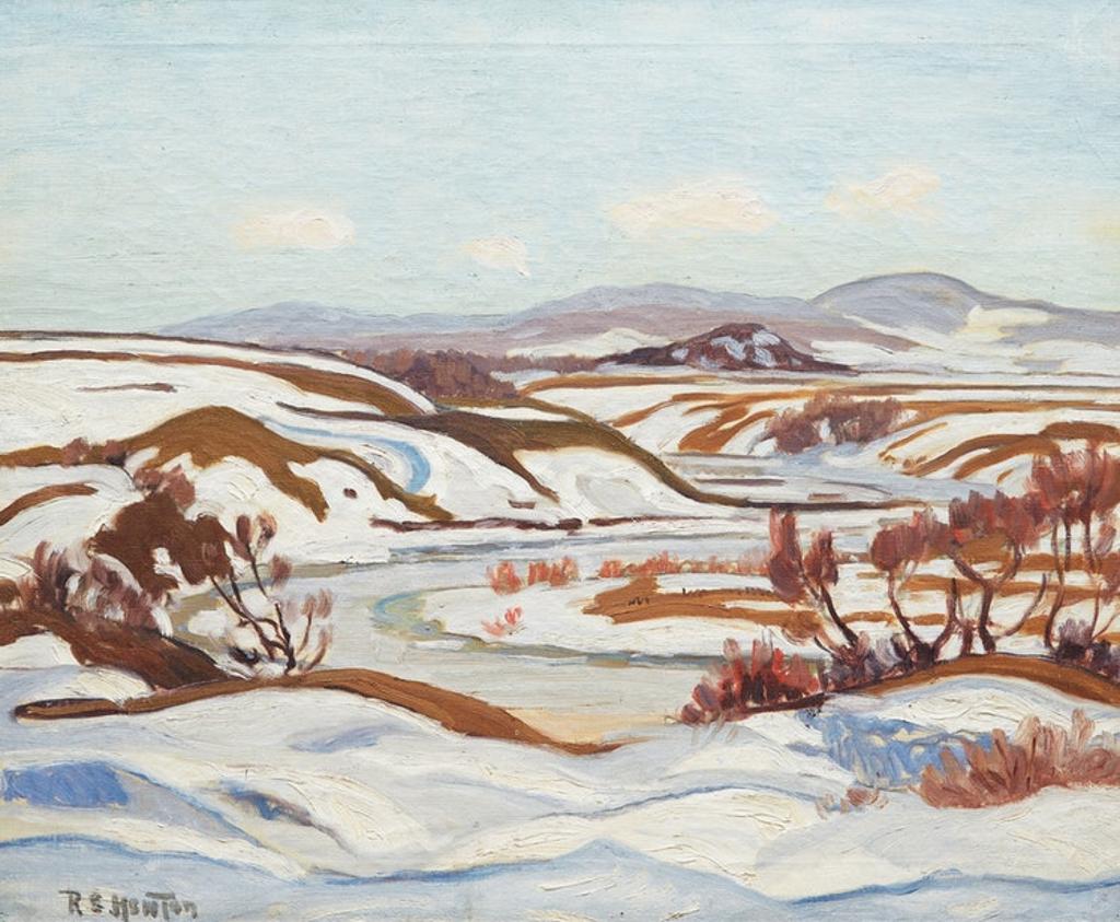 Randolph Stanley Hewton (1888-1960) - Quebec River Landscape