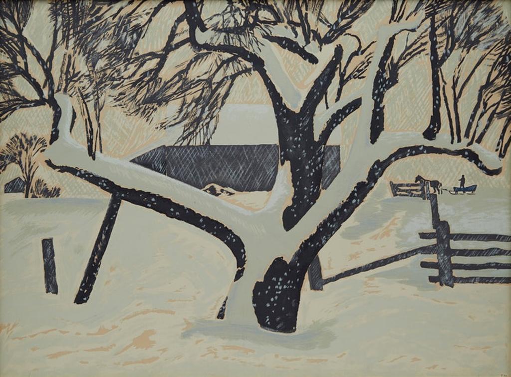 Thoreau MacDonald (1901-1989) - The Snow-storm