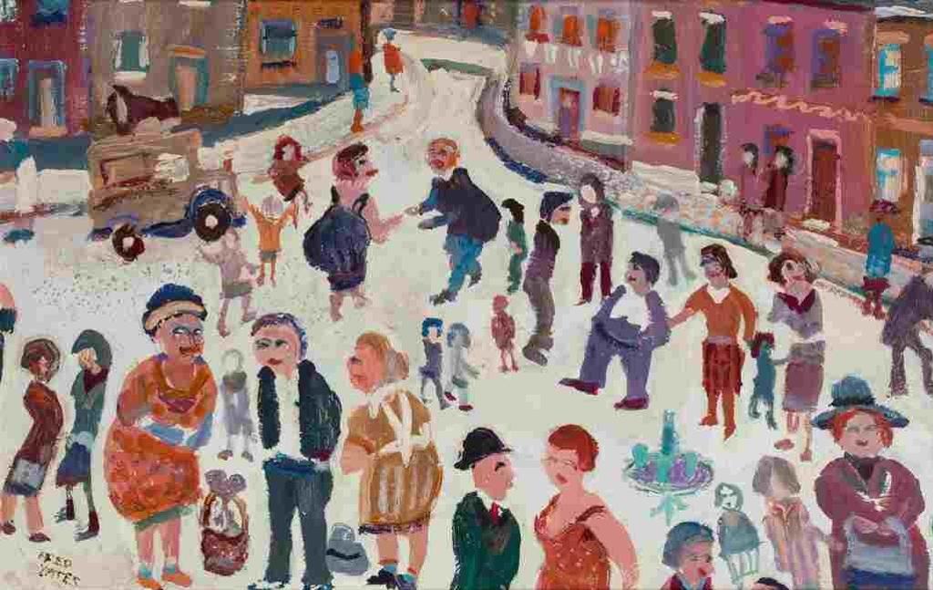 Fred Yates (1922-2008) - Untitled (Street Party)