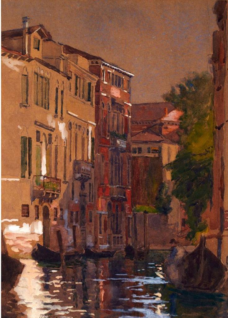 William Brymner (1855-1925) - Venetian Canal