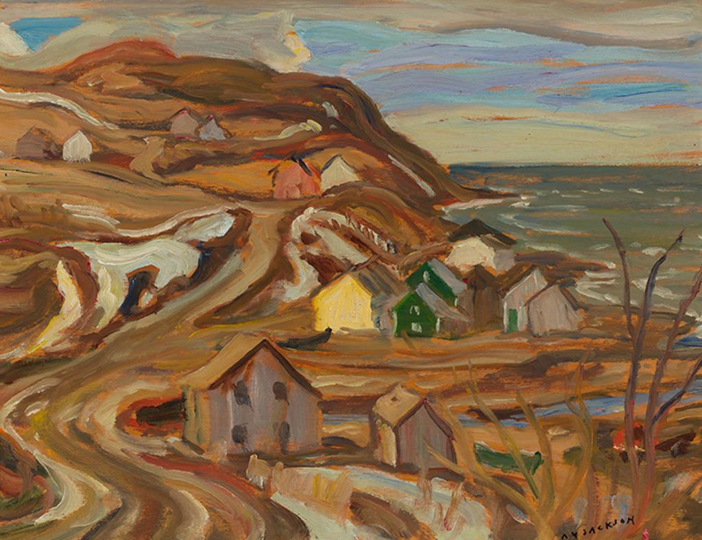 Alexander Young (A. Y.) Jackson (1882-1974) - Quebec Village, Lower St. Lawrence