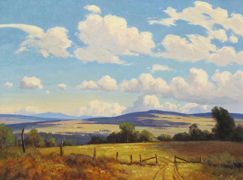 Roland Gissing (1895-1967) - Cloud Shadows; 1962