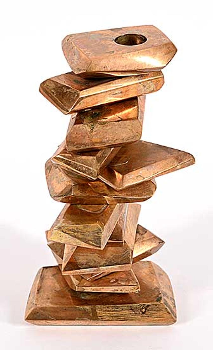 Roy Leadbeater (1928-2017) - Stacked Candleholder