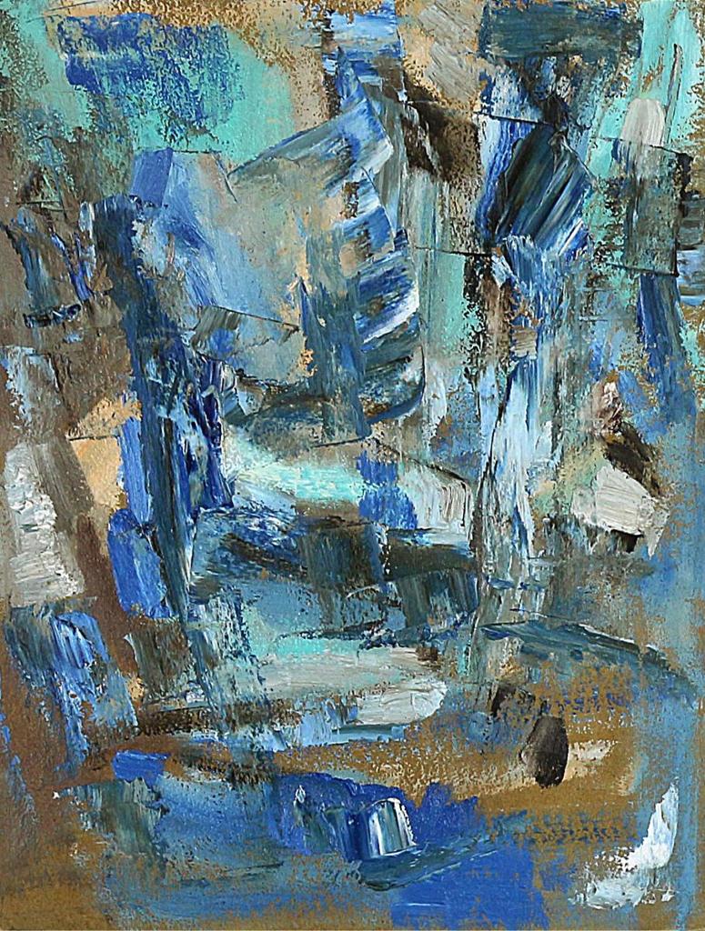 Margaret Alexandra Luke (1901-1967) - Abstract In Blue