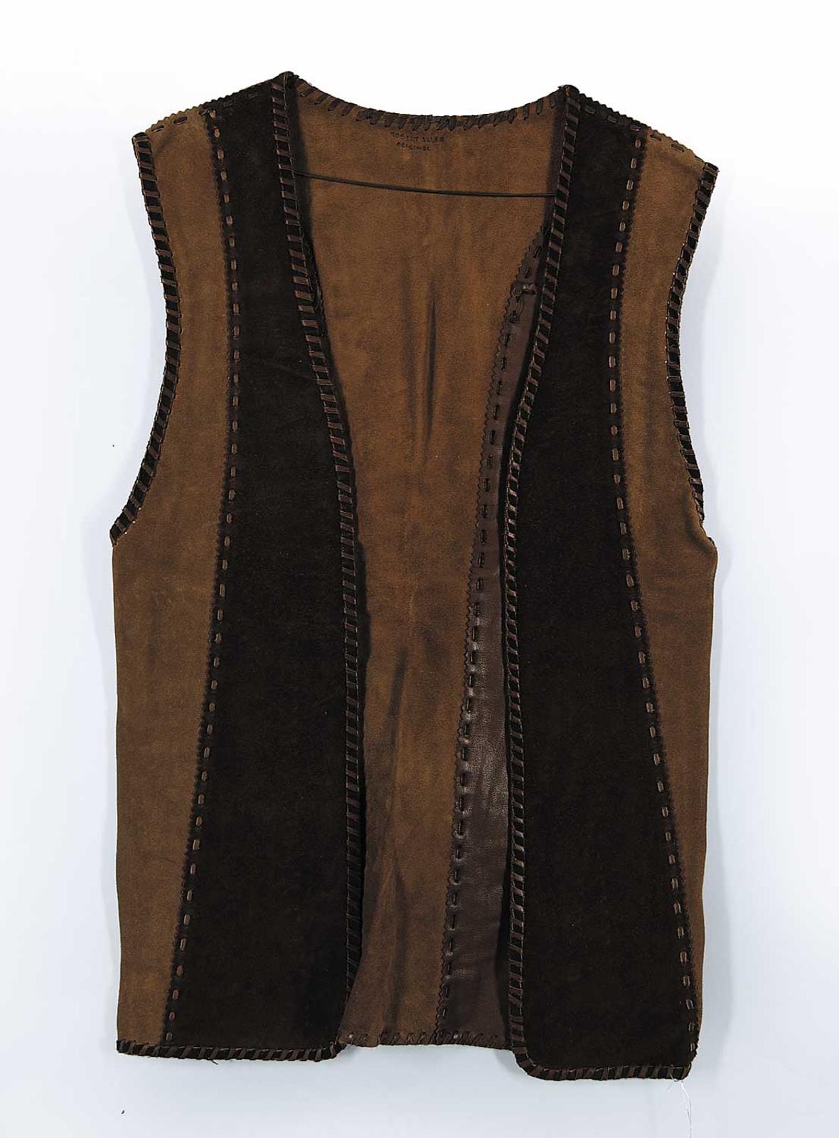 Robert Charles Aller (1922-2008) - Untitled - Two Tone Leather Vest