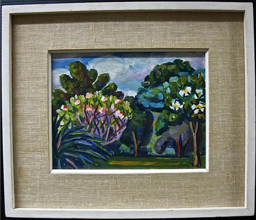 Jori (Marjorie) Smith (1907-2005) - Summer Landscape/ The Game (Verso)