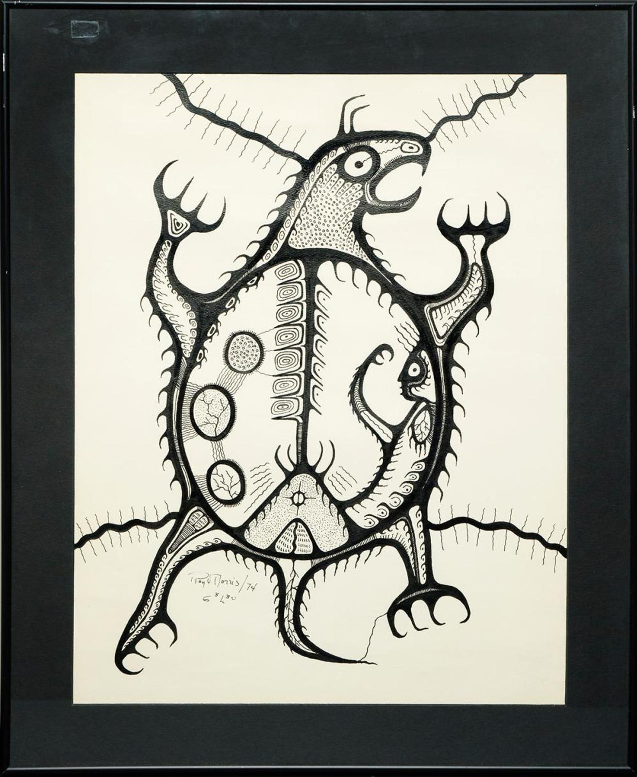 Roy Morris (1951) - Untitled - Turtle Spirit