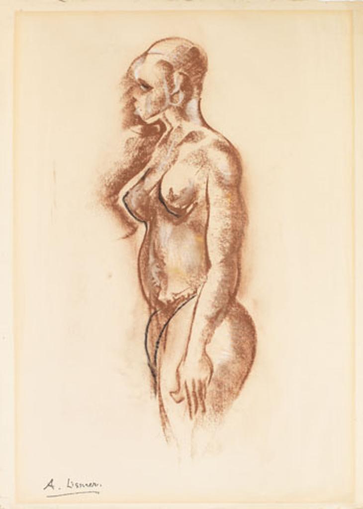 Arthur Lismer (1885-1969) - Nude Sketch